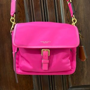 Hot Pink Tory Burch crossbody bag